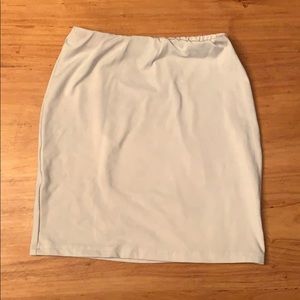 Never worn white pencil skirt